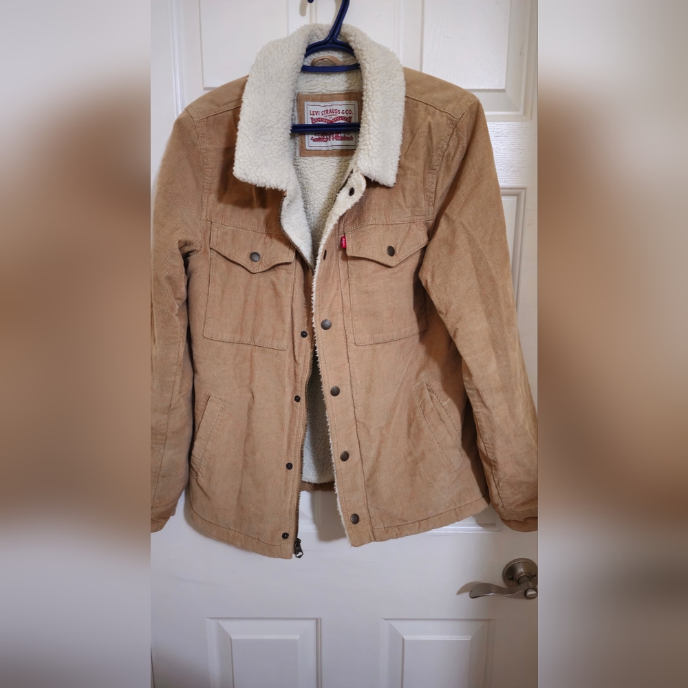 Levi's Corduroy Sherpa Jacket (XS)